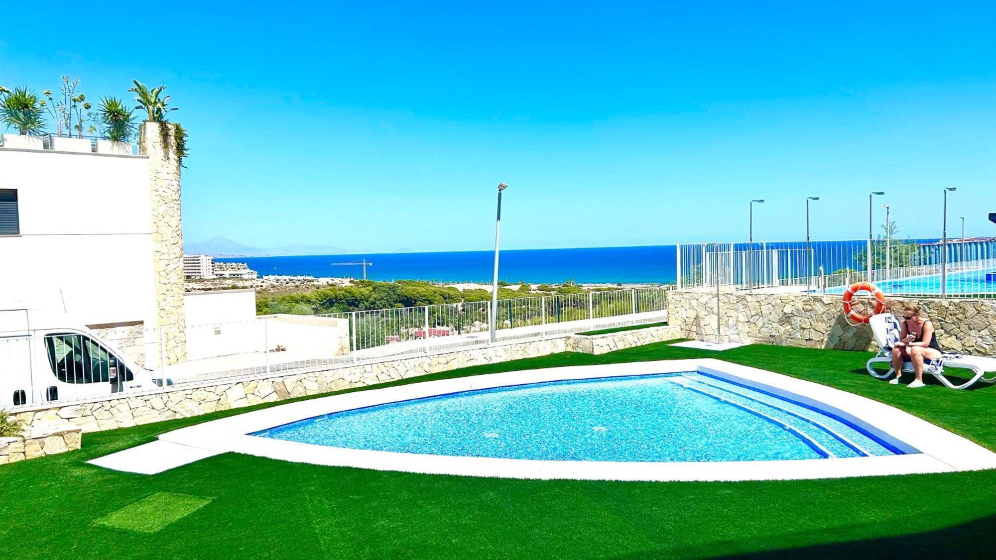 Apartamento 22 Aura-Piscina 3 Vistas Al Mar Gran Alacant Exterior foto